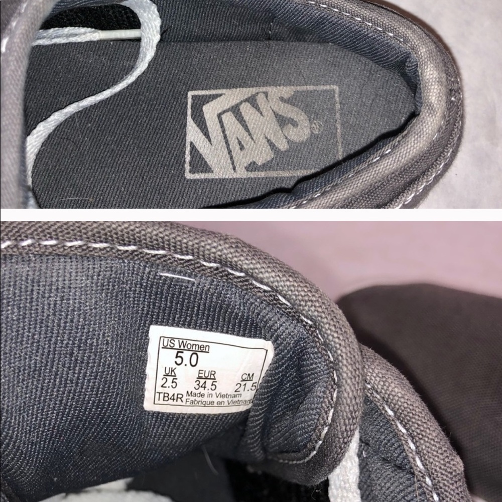 Vans size 5